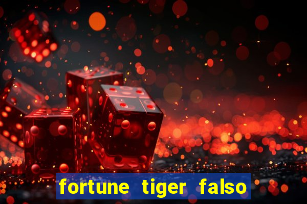 fortune tiger falso para brincar